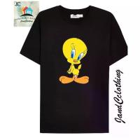 ราคา New Style Tommy jeans&tweety bird trending GRAPHICS DESIGN QUALITY SHIRT dtp PRINT BLACK OR WHITE T-SHIRT (1732181693300705511)