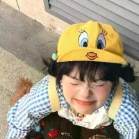 ราคา หมวกเบสบอล Tweety Bird Cuier Turnup Brim Peaked หมวก หมวกปักเป็ดเหลืองน้อยน่ารัก สไตล์เกาหลีใต้ Cuidi (1731577225644902320)