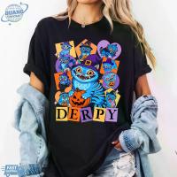 ราคา 【เสื้อยืด】 เสื้อยืดฮาโลวีนลายเสือจาก Kpop Demon Hunter, เสื้อยืดลายเสือจาก Kpop Derpy Tiger และ Bird Demon Hunter Tiger Tee (1732478622908450523)