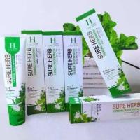 ราคา ยาสี ฟัน ชัวร์เฮิร์บ Sure Herb Herbal Toothpaste (x6 หลอด) (1732640112020195288)