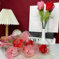 ราคา เทียนหอม ดอกกุหลาบ เทียนวาเลนไทน์ กลิ่นกุหลาบ Rose scent (Rose Candle) (1729980435347310769)