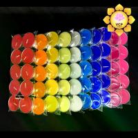 ราคา เทียนถ้วย เทียนหอม เทียนหลากหลายสี (10ถ้วย ต่อ แพ็ค) (1729602198290205285)