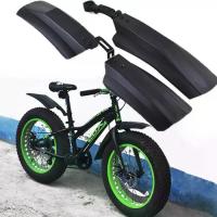ราคา จักรยานไฟฟ้า สีดำ หน้าและหลัง สำหรับ Fatbike จักรยาน ที่บังโคลน จักรยานพับได้ ขนาดล้อ 20 นิ้ว และ 26 นิ้ว ที่บังโคลนโคลน จักรยาน Fat Bike ที่บังโคลน จักรยานหิมะ (1732478748260599428)