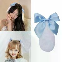 ราคา กิ๊บติดผมหูกระต่ายผ้ากำมะหยี่สีน้ำเงิน 1 คู่ มีโบว์ริบบิ้น สำหรับสาวๆ เครื่องประดับผมน่ารัก หูกระต่าย กิ๊บติดผมผ้ากำมะหยี่ (1732062676934231885)