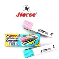 ราคา HORSE ตราม้า เครื่องเย็บกระดาษ H-10MS สีพาสเทล จำนวน 1 ตัว (1730004267685218957)