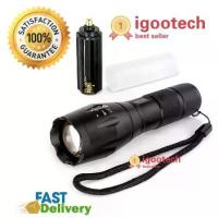 ราคา igootech Alpha ไฟฉาย ความสว่างสูง LED CREE XML T6 5 โหมด Flashlight (1729650198979971984)