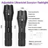 ราคา ไฟฉาย UV LED AloneFire G700 LED UV Light Zoom Flashlight 365nm Torch Travel safety Cat Dog pet urine UV Detection lamp (1729609500067138235)