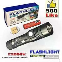 ราคา ￼CRX ไฟฉายแรงสูง ซูม led lights รุ่นPL-518 20000W Flashlight 10000 Lumen (1731046662937807736)