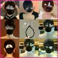 ราคา COD XUESHE มัลติฟังก์ชั่ โดนัททำผม ดีไอวาย อุปกรณ์เสริมเด็กผู้หญิง Curler braider โบว์ผมเหล็ก กิ๊ฟติดผม คลิปโบว์วิเศษ (1731820706946778714)