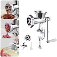 ราคา เครื่องบดเนื้อแบบแมนนวล, ทนทาน, เพลาข้อเหวี่ยงมือ, มัลติฟังก์ชั่น, เครื่องอัดไส้กรอก, เครื่องบดพริก, แกดเจ็ตในครัว (1732506134617228610)
