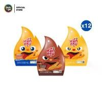 ราคา ZHX01 แนะนำวันนี้ (แพ็ก 12) Muek Groob หมึกกรุบ เส้นบุกปรุงรสชาติใหม่ (เลือกรสชาติได้ : รสน้ำจิ้มงา / ปูผัดผงกระหรี่ / ก๋วยเตี๋ยวเรือ) ขนมเปี๊ยะ ช็อกโกแลต ดูไบ ขุน เพรช ขนมเป (1732064397015746131)