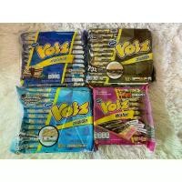 ราคา จัดส่งในกรุงเทพฯ วอยซ์วาฟเฟิล และวอยซ์แครกเกอร์ แพค 12 ชิ้น และ 24 ชิ้น อยซ์ ช็อกโกแลต คุ๊กกี้ครีม นม บัทเตอร์ครีม สตอเบอรี่และมอคค่า ขนาด23กรัม×12 ชิ้น (1732027460442817703)