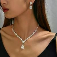 ราคา ชุดเครื่องประดับเจ้าสาว, การถ่ายภาพ, สร้อยข้อมือ, สร้อยคอ, ต่างหู, ขายร้อน, อุปกรณ์จัดงานแต่งงาน, ชุดราตรีของผู้หญิง, ชุดสองชิ้น (1732607226843858163)
