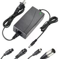 ราคา 42V 2A Charger Universal 5 Plugs Replacement for 36V Lithium Battery Power Adaptor Supply Cord อะแดปเตอร์ไฟฟ้า DC5.5 × 2.1 (1731876980124846358)