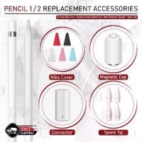 ราคา Thailand MLIFE - อุปกรณ์ Apple Pencil ฝาปากกา หัวแม่เหล็ก อะแดปเตอร์ ชาร์จไฟ หัว ปลาย ปากกา iPad อะไหล่ ปากกาไอแพด จุกปิดก้นปากกา - Replacement Magnetic Cap Nib Adapter iPad Pro (1731493998406174128)