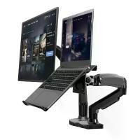 ราคา ขาตั้งจอคอม 17-32นิ้ว 2-9kg แขนอะลูมิเนียมคู่ จอภาพ ขาตั้งโต๊ะแล็ปท็อป จอภาพ ขาตั้งโต๊ะแล็ปท็อป Monitor & Laptop Stand (1732600371590039383)