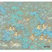 ราคา MD wallpaper วอลเปเปอร์ติดผนังชนิดทากาว RATCHA ลายไทย ลายประเพณีไทย (1729567163411564635)