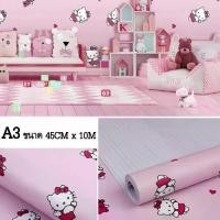 ราคา Wallpaper วอลเปเปอร์ติดผนัง สติ๊กเกอร์ติดผนังห้อง วอลเปเปอร์ลายการ์ตูน วอลเปเปอร์แบบมีกาวในตัว ติดง่าย กว้าง 45ซม X ยาว 10 เมตร (1731546956135498762)