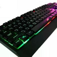 ราคา แนะนำ แนะนำ Nubwo คีย์บอร์ดเกมมิ่ง มีไฟ Mutant Gaming keyboard รุ่น NK-19TikTok (1732094864225437416)