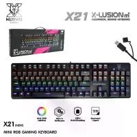 ราคา คีย์บอร์ดเกมมิ่ง NUBWO X21m+ เรดสวิต (1729435586497382790)
