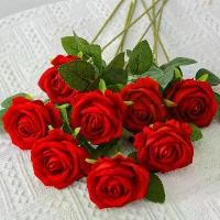 ราคา ดอกกุหลาบประดิษฐ์ ดอกกุหลาบปลอม ดอกไม้ปลอม(พร้อมส่งจากไทย) Artificial roses (1731997304722590302)