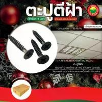 ราคา ตะปู ตีฝ้า ยึด ตอก ฝ้า ตะปูเกลียว ขายเป็นแพ็ค 85 ตัว ขนาด 1, 1.5, 3/4 นิ้ว NAILS ตะปูคอนกรีตดำ ยึดริมฝ้า ปลายแหลม มิตสห (1729600161684555883)