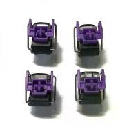 ราคา สวิตช์ออปติคัลสีม่วง 4 ชิ้น สวิตช์สลับร้อนสำหรับ Razer Huntsman Elite เกมมิ่ง แป้นพิมพ์เครื่องกล (1729759122022697629)