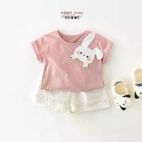 ราคา เสื้อยืดเด็กผู้หญิง แขนสั้น สไตล์เกาหลี แพทช์กระต่าย เสื้อเด็กมีสไตล์ บาง เสื้อน่ารัก เหมาะสำหรับใส่หน้าร้อน [COD] ชุด เนตรนารี สี รุ้ง กศน ผู้ หญิง กระโปรงทรง แคบ ตรา อริส อริสร (1731351034765018937)