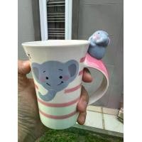 ราคา แก้วมัค หูจับรูปสัตว์เซรามิค ลายช้าง ขนาด 4.5x3.5นิ้ว ขนาด 30ml หรือ 10ozออนซ์ แก้วกาแฟสำหรับเป็นของขวัญ ของแต่งบ้าน ออกใบกำกับภาษีได้ (1730712144677210977)