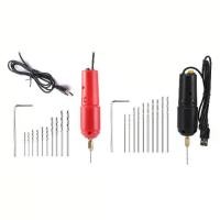 ราคา สว่านไฟฟ้า USB พร้อมดอกสว่าน 10 ชิ้น เหมาะสำหรับเรซิน ไม้ โพลิเมอร์ การทำเครื่องประดับ งานฝีมือ DIY แกะสลัก และแกะสลัก (1732259056430384957)