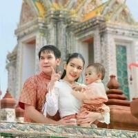 ราคา ชุดไทย ชุดทำบุญ ชุดไทยประยุกต์ ชุดไทยแม่ลูก เสื้อลูกไม้ ผ้าถุงสำเร็จ ชุดไปวัด ชุดครอบครัว ชุดแม่ลูก สินค้าแนะนำ (1731633841674749699)