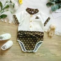 ราคา พร้อมส่งบอดี้สูท ลายไทย ชุดไทย เด็กผู้ชาย ใส่ทำบุญ สงกรานต์ ปีใหม่ ใส่ออกงาน (1731952443656733863)