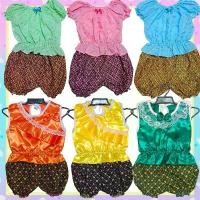 ราคา [พร้อมส่ง] ชุดไทยเด็ก ชุดโจงกระเบนเด็ก ชุดไทย2ชิ้น ชุดโจงกระเบน+เสื้อ ***สินค้าพร้อมส่ง*** (1732234265655281608)