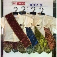 ราคา พร้อมส่งด่วน จากนนทบุรี! ชุดประจำชาติเด็กชาย ชุดไทย ชุดลาว ชุดเสื้อโจงกระเบนผ้าพาดผ่า สินค้ามาใหม่ประจำเดือนนี้ (1732489810969527791)