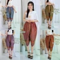 ราคา (มาใหม่) Mipz โจงกระเบนหน้านางเชิงลายช้าง โจงกระเบน กางเกงผ้าไทย ชุดไทย (1732233545220655806)
