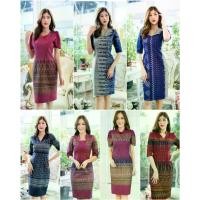 ราคา เดรสผ้าไทยทำงาน เดรสผ้าฝ้าย เดรสคุณครู ชุดไทย ชุดทำบุญ ชุดเพื่อนเจ้าสาว เสื้อผ้า ผู้หญิง (1729727226962872484)