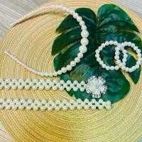 ราคา เครื่องประดับมุกเด็ก ชุดไทย ชุดเครื่องประดับออกงาน (1731238658951382340)