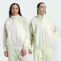 ราคา adidas บาสเกตบอล เสื้อวอร์มซิปยาวครึ่งตัว adidas Basketball Unisex สีขาว IW1625 (1731582855763494675)