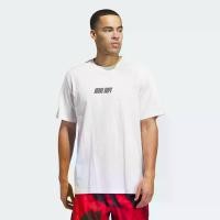 ราคา adidas บาสเกตบอล เสื้อยืดพิมพ์ลาย adidas Hoops ผู้ชาย สีขาว JI7104 (1731265381267442451)