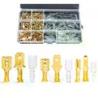 ราคา ชุดขั้วต่อขั้วต่อทองแดง, 270 ชิ้น, ตะเข็บเสริมแรง, สำหรับการเชื่อมต่อสายไฟที่ปลอดภัย, เหมาะสำหรับเครื่องจักร, รถยนต์, เครื่องเสียง, เครื่องใช้ในบ้าน, โครงการด้านไฟฟ้า (1731967798475327475)
