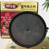 ราคา [COD] ตะแกรงปิ้งย่าง ตะแกรงย่างเนื้อ กระทะปิ้งย่าง เตาปิ้งย่าง สไตล์เกาหลี ขนาด 32 ซม (1731735185880155495)