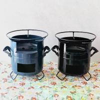 ราคา เตาปิ้งย่าง เตาอังโล่เหล็ก เตาถ่าน เตาย่าง เตาถังน้ำยาแอร์ เตาปิคนิค (ทำจากถังนํ้ายาแอร์) ขนาด 30 ซม. (1729572719792262039)