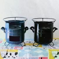 ราคา เตาปิ้งย่าง เตาอังโล่เหล็ก เตาถ่าน เตาย่าง เตาถังน้ำยาแอร์ เตาปิคนิค (ทำจากถังนํ้ายาแอร์) ขนาด 30 ซม. (1729572718557694491)