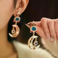 ราคา ต่างหูจี้ดาว สไตล์วินเทจ เครื่องประดับหู เครื่องประดับผู้หญิง เครื่องรางเลียนแบบ ต่างหูสตั๊ดพระจันทร์ เหมาะสำหรับงานปาร์ตี้ (1732221456308602860)