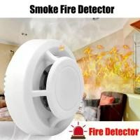ราคา Smoke Alarm อุปกรณ์ตรวจจับควันไฟ เครื่องตรวจจับควัน ป้องกันไฟไหม้ สัญญาณเตือนไฟไหม้ เปลี่ยนแบตได้ 9 VDC Fire Alarm Home Security (1729905850114279781)