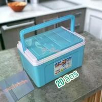 ราคา กระติกน้ำแข็ง ความจุ20ลิตร กระติกน้ำ ถังน้ำแข็ง กระติกเก็บความเย็น ถังแช่น้ำแข็ง (1729633506398406902)