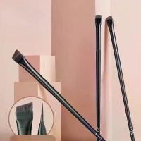 ราคา ZLKUWQ COD B-08Eyebrown brush แปรงแต่งหน้ามืออาชีพ แปรงเขียนคิ้ว แปรงอายไลเนอร์ แปรงเขียนคิ้ว แปรงเเต่งหน้า เเบบบางพิเศษ แบบพกพา ทนทาน huda eyelashes (1731884666675561676)