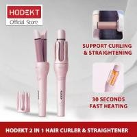 ราคา เครื่องม้วนผมอัตโนมัติ / ที่หนีบผมตรง, HODEKT, 2-in-1, ก้านหวีผมหินอ่อน, เครื่องหนีบผมตรง, ความร้อนอย่างรวดเร็ว, ก้านสเตอริมอเนกประสงค์, ปรับอุณหภูมิได้, หมุนได้ 360 องศา, เครื่องหนีบผม 28 มม. (173016