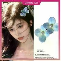 ราคา กิ๊บติดผม ดอกกล้วยไม้ มอดเล็กคู่ 2 ชิ้น เครื่องประดับผม สดและหวาน คลิปปากเป็ดด้านข้าง เครื่องหนีบผม Updo จัดส่งในพื้นที่ (1731587573869348704)