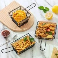 ราคา ตะกร้าทอด มันฝรั่งทอด สไตล์ฝรั่งเศส ดีไซน์สร้างสรรค์ ทำจากสแตนเลส เหมาะสำหรับทอดไก่งวงและอาหารแช่แข็ง พร้อมจานรองขาปีกไก่ เหมาะสำหรับบาร์และร้านอาหาร (1732237007036122867)